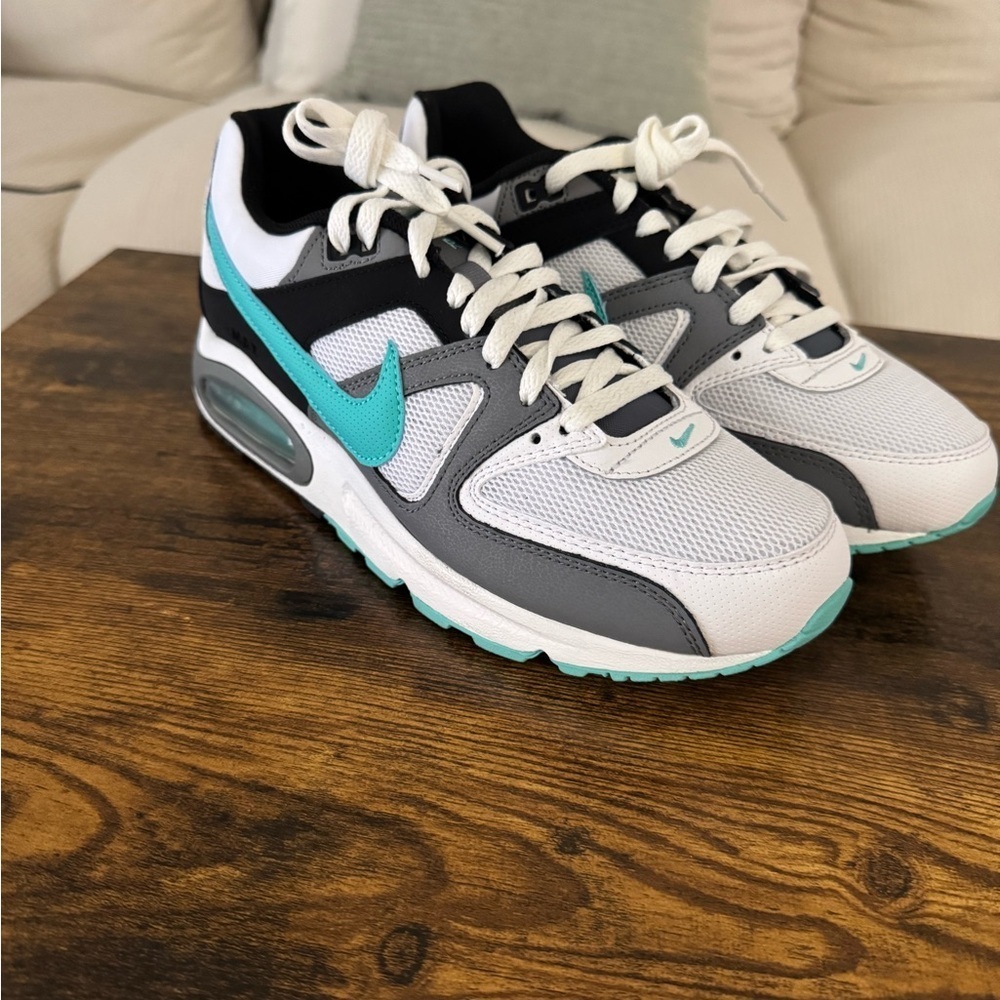 Nike Air Max Command Men’s 8 White Aurora Green Sneakers 629993-110 NEW - Picture 1 of 7
